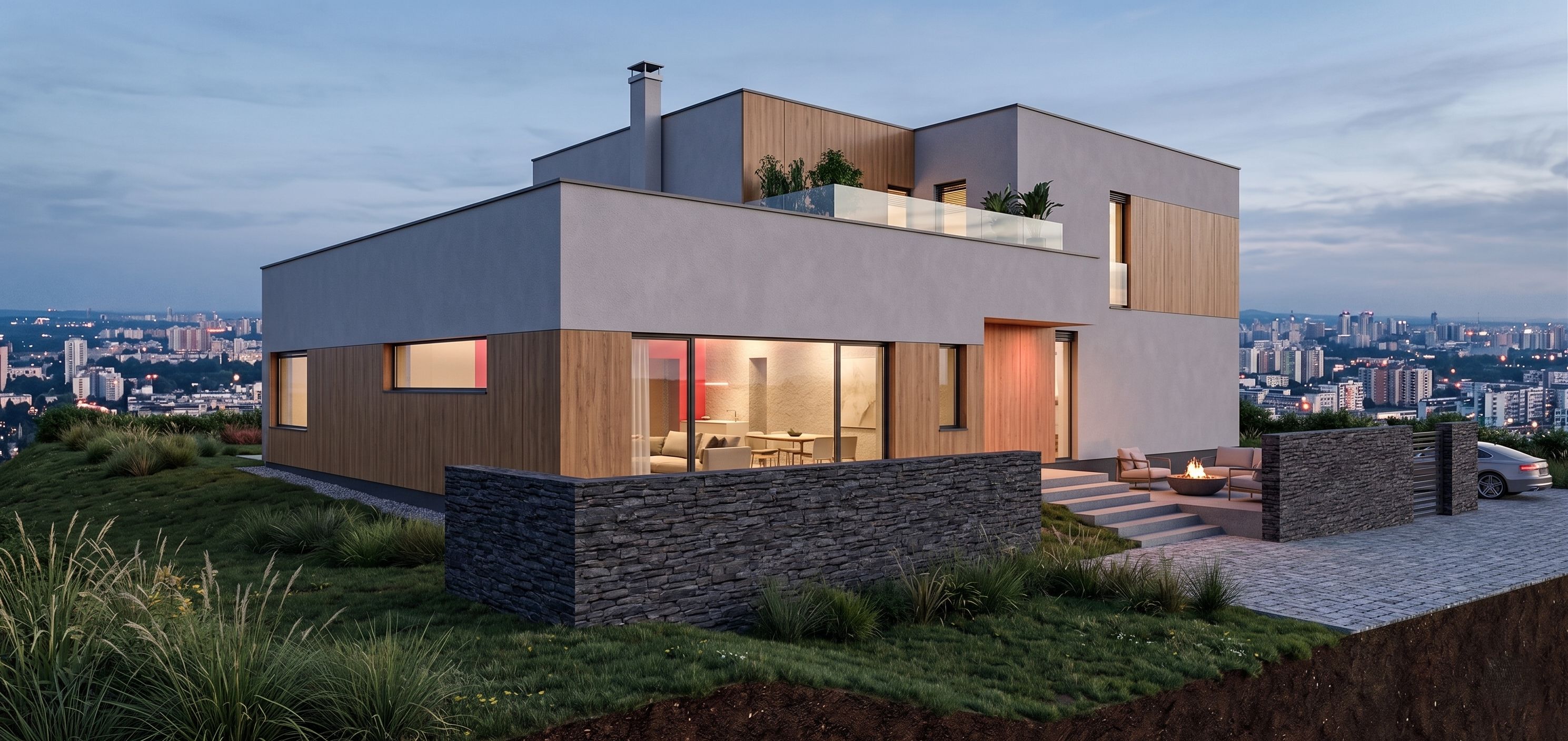 Moderní rodinná vila